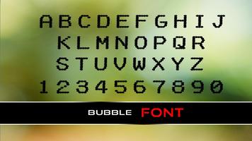 Bubble Fonts Pack poster
