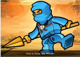 Draw Ninjago Lego Cartoon Free capture d'écran 3