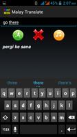 Malay Translate syot layar 2