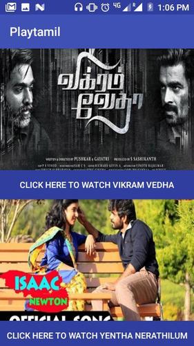 Playtamil Largest Tamil Movie App For Android Apk Download The tamilplay website not only provides tamil movies where you can also download dubbed hd movies of other languages in tamil. apkpure com