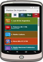 Emisoras, Radios de Argentina. Ekran Görüntüsü 2