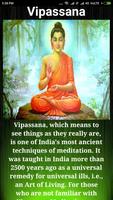 Vipassana Meditation by S N Goenka (English) capture d'écran 3