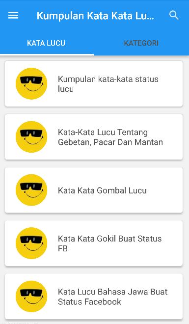 Kata Kata Status Lucu Di Facebook Cikimm Com