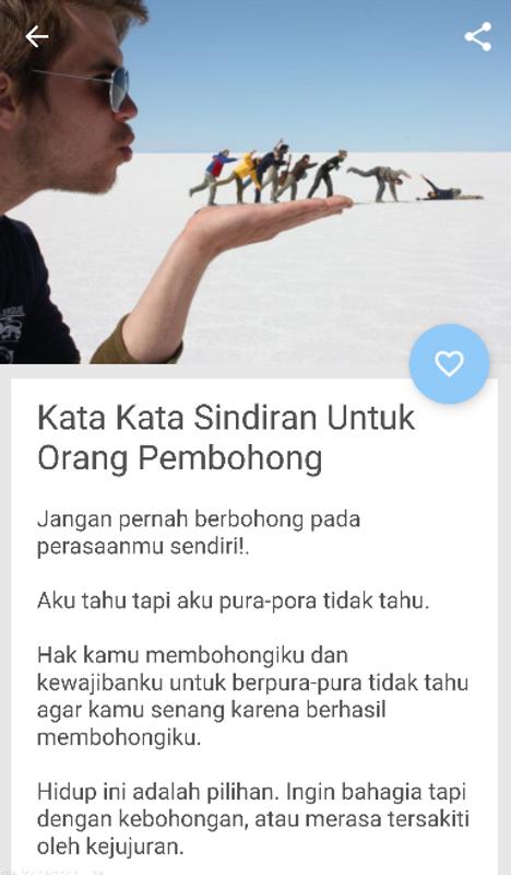 Status Nyindir Lengkap for Android APK Download