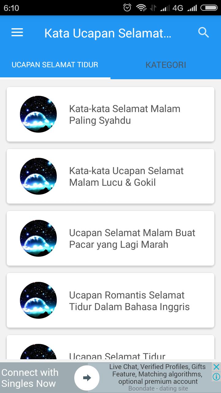 Kata Kata Ucapan Selamat Tidur Terlengkap For Android Apk Download