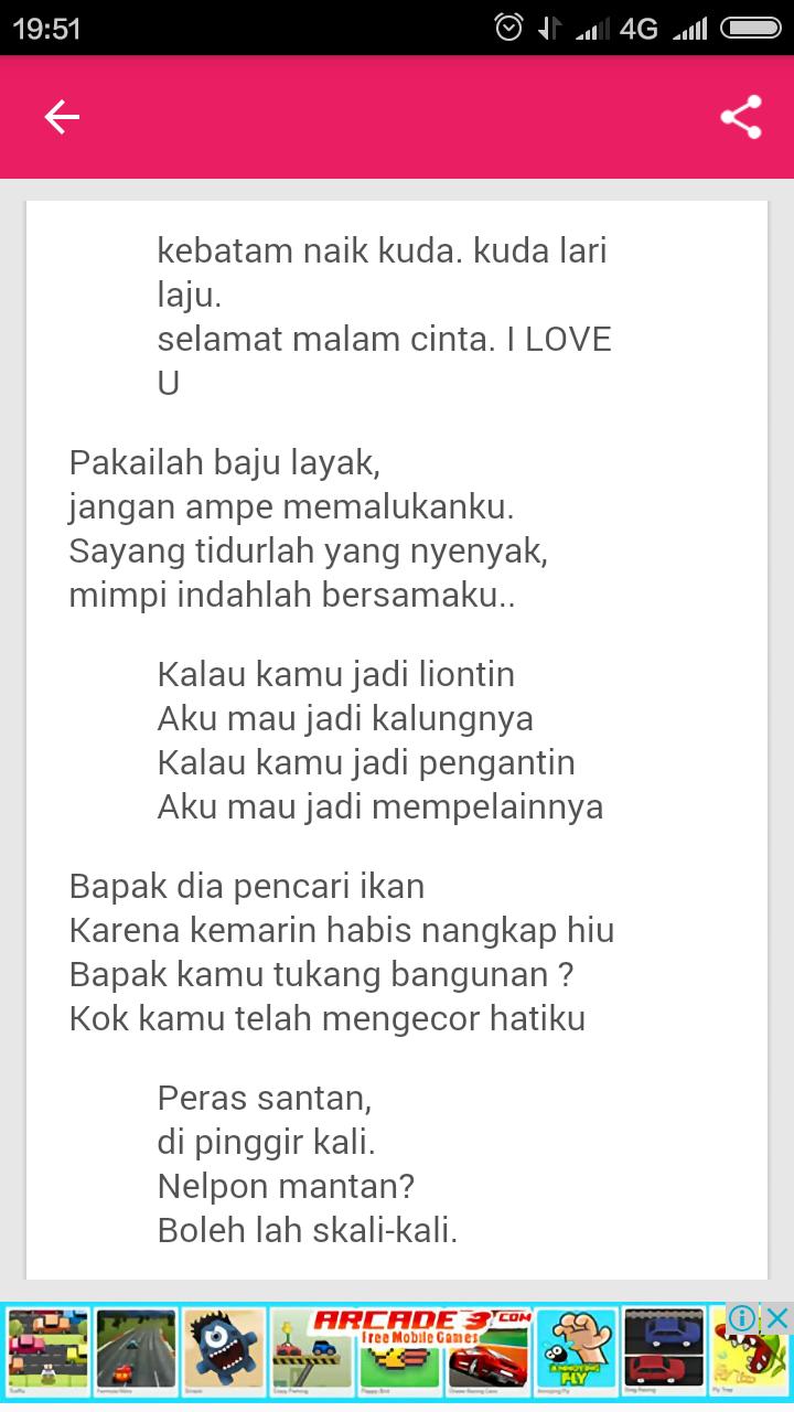 Pantun Lucu Buat Pacar For Android APK Download