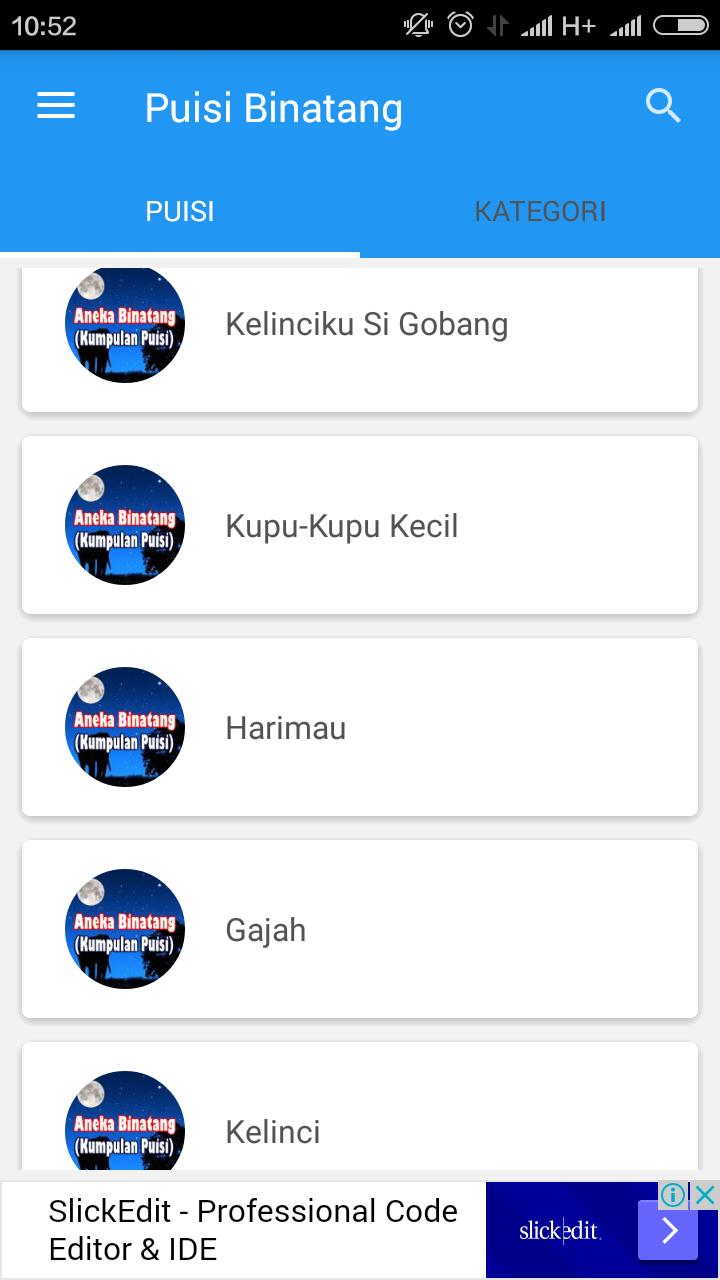 Gratis Download Gambar Contoh Puisi Anak SD Tentang Hewan For Android Apk Download Terbaru oleh Cikimm.com