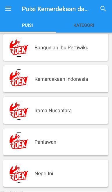 Puisi Kemerdekaan Dan Perjuangan For Android Apk Download