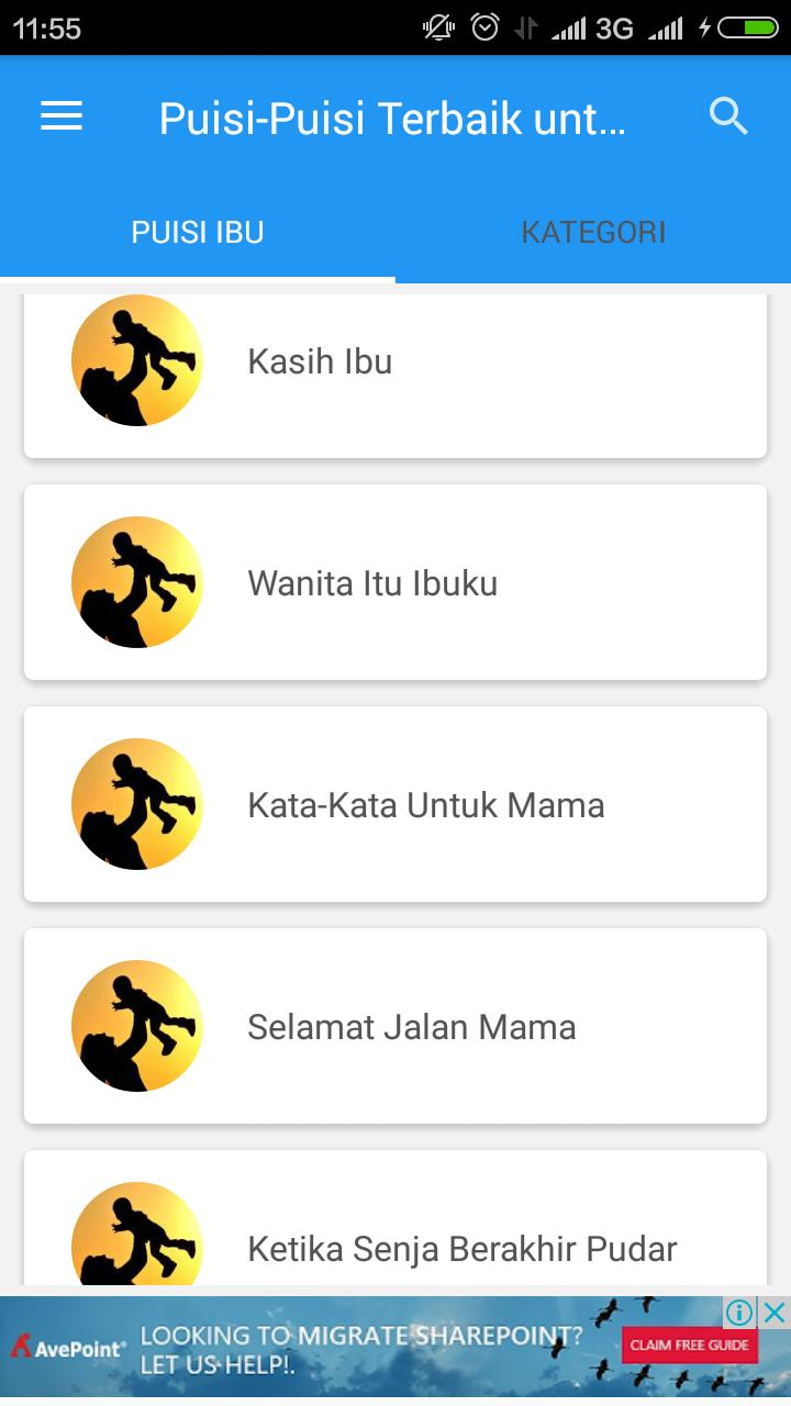 Puisi Untuk Ibu Tercinta Für Android Apk Herunterladen