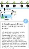 Tutorial Tanaman Hidroponik (Lengkap) screenshot 1