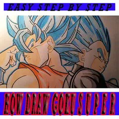 Wie zeichne Goku Blues Charakter APK Herunterladen