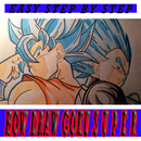 how to draw goku Blues Character APK