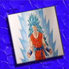 how to draw goku Blues Character APK download
