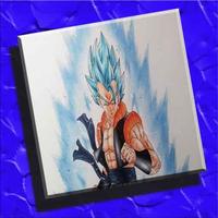 how to draw goku Blues Character capture d'écran 1