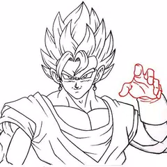 how draw goku super god APK download