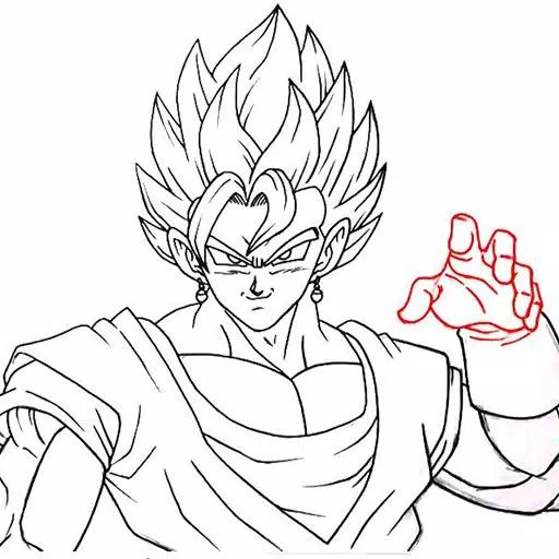 Descarga de APK de cómo dibujar goku súper dios para Android Descarga de APK de cómo dibujar goku súper dios para Android