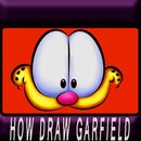 how to draw  cat garfields APK