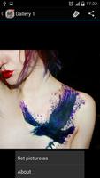 Raven tattoo اسکرین شاٹ 2