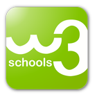 w3schools online tutorials icône