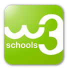 w3schools online tutorials 아이콘