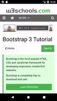 w3schools online tutorials скриншот 4