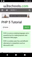 w3schools online tutorials скриншот 5