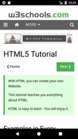 w3schools online tutorials اسکرین شاٹ 2