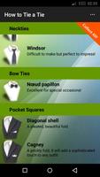 How To tie a Tie Affiche
