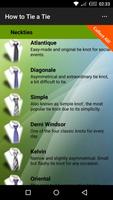 How To tie a Tie 스크린샷 1