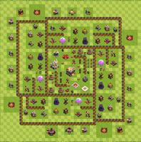 Top COC Base Layout ภาพหน้าจอ 2