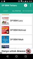 DP BBM Terbaru 2016 capture d'écran 1