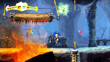 The Fusion Rayman & Sonic - Run Adventure Games captura de pantalla 1