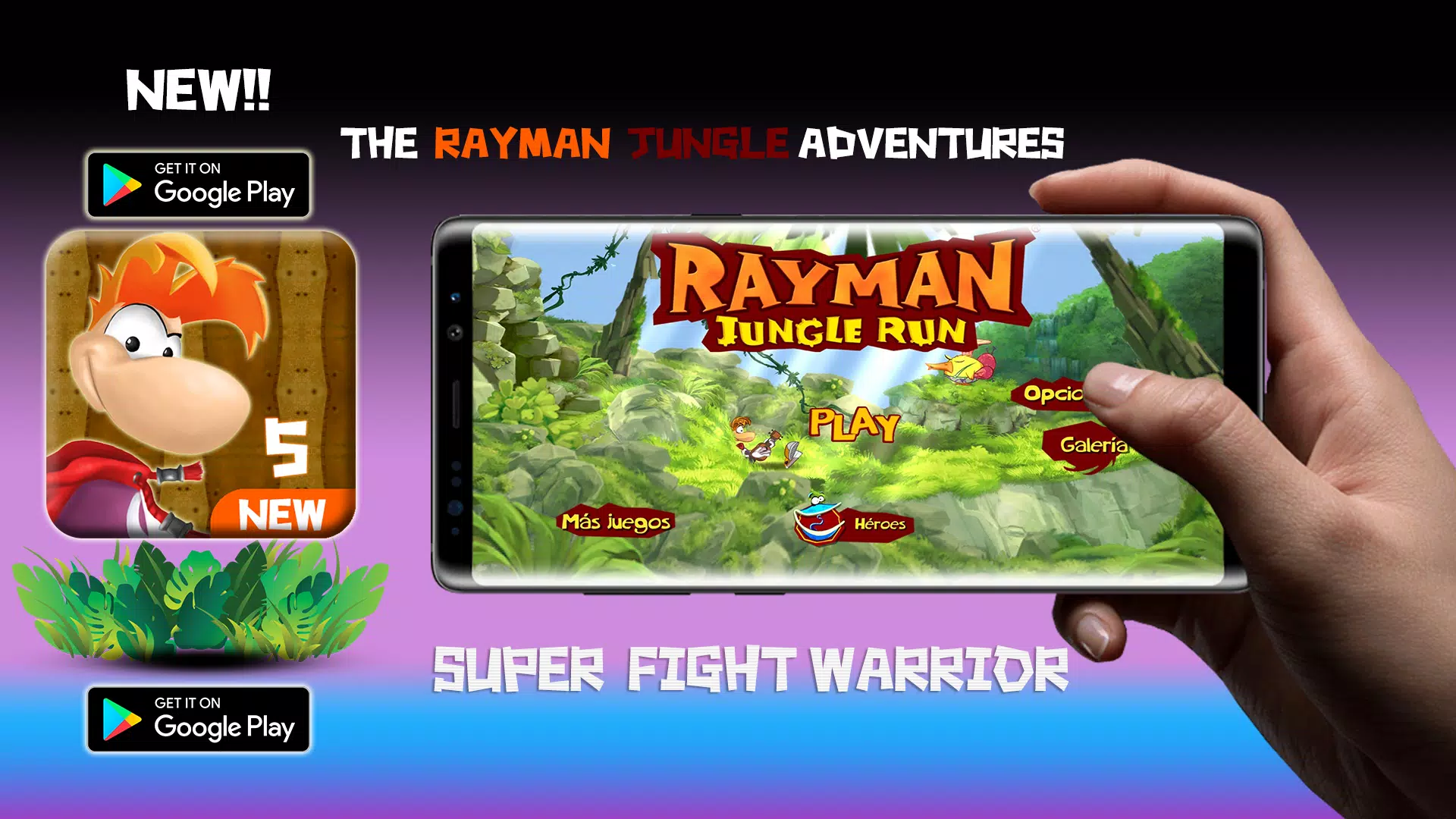 Rayman Jungle Run APK (Android Game) - Free Download