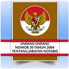 آیکون‌ UU Jabatan Notaris (Nomor 30 Tahun 2004)