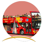 Hop-On Hop-Off Bus  Tour أيقونة