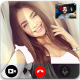 Fake video call - video chat girlfriend Prank icône