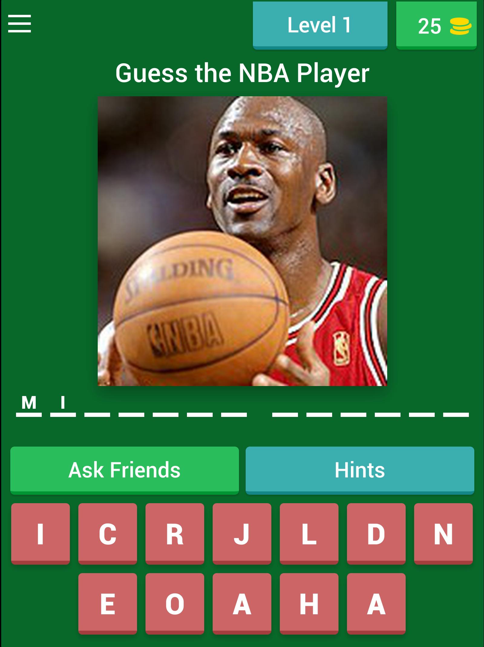 Guess The NBA Player! for Android - APK Download