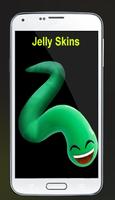 JELLY slither.io skin poster