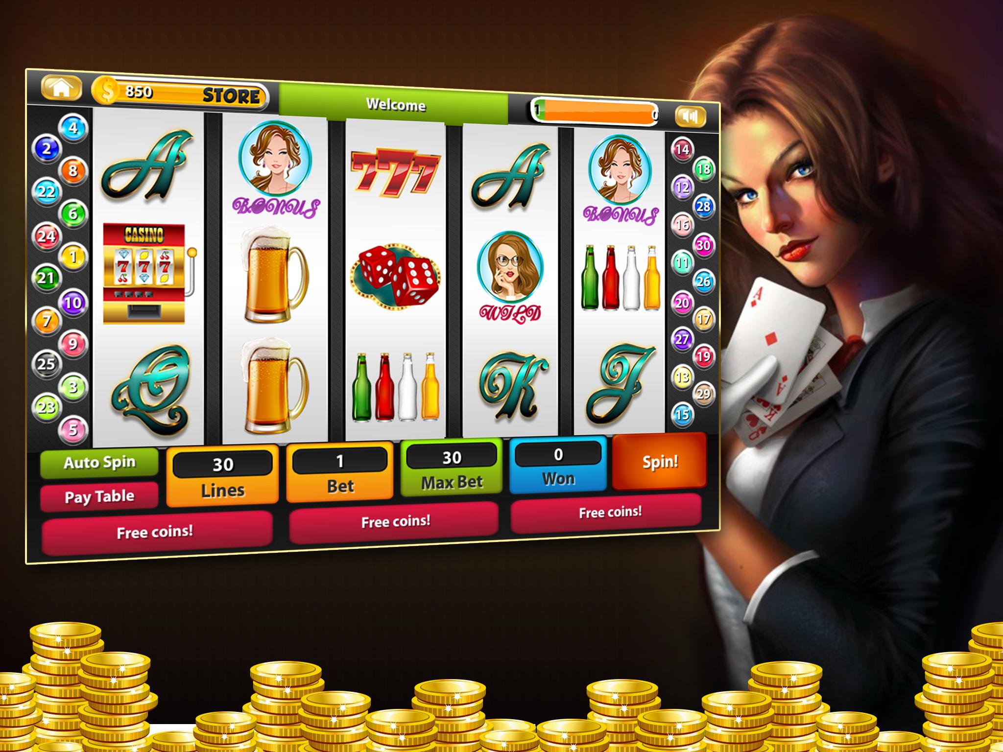 Mobile casino game