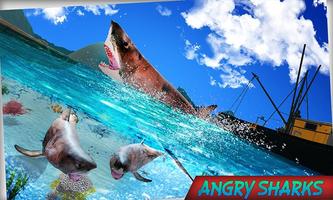 Angry Shark survival : Sudden Attack capture d'écran 3