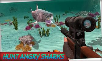 Angry Shark survival : Sudden Attack Affiche