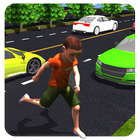 ikon Simulator Jalan Raya Crossing