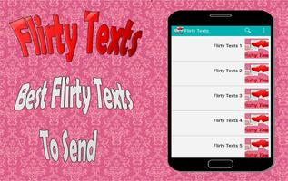 Flirty Texts Affiche