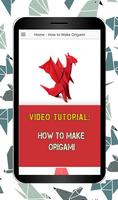 How to make Origami poster