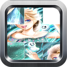 Sliding Anna Elsa Puzzle icon