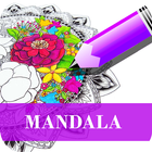 Mandala Coloring Pages App icône