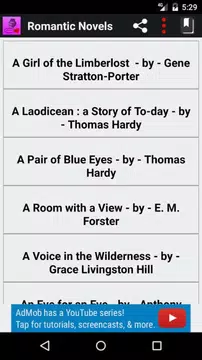 Screenshot 2 for English Novels - (Romantic) -