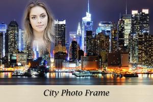 City Photo Frame पोस्टर