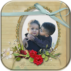 Flower Photo Frame آئیکن