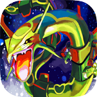 mega rayquaza wallpaper ícone